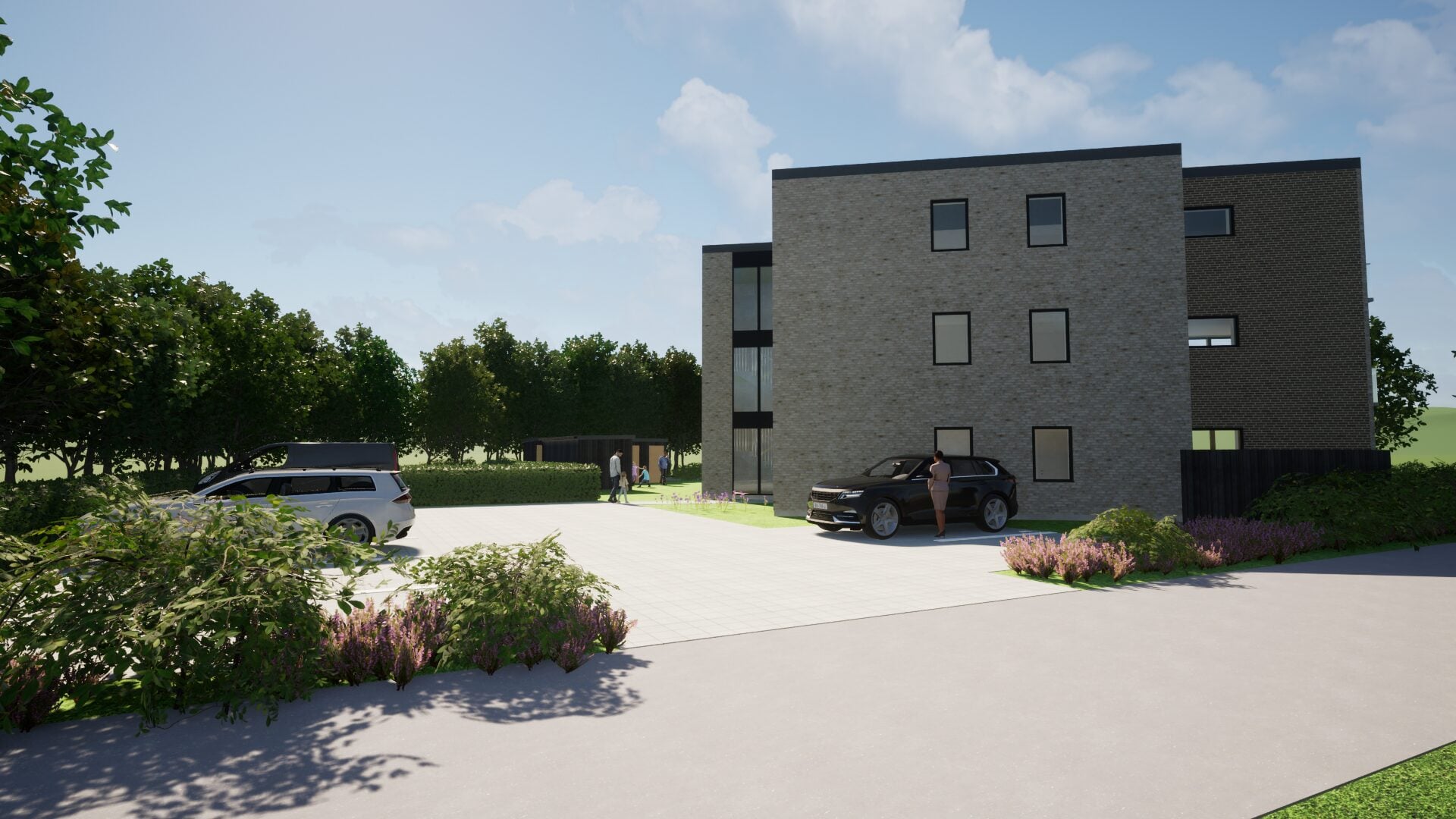 Nyopført lejlighed i stueplan med egen terrasse – Ankersvej, Hedensted billede 1