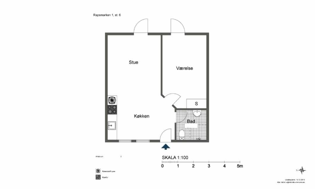 Rapsmarken 1, st. 6, Rapsmarken 1-5 billede 3