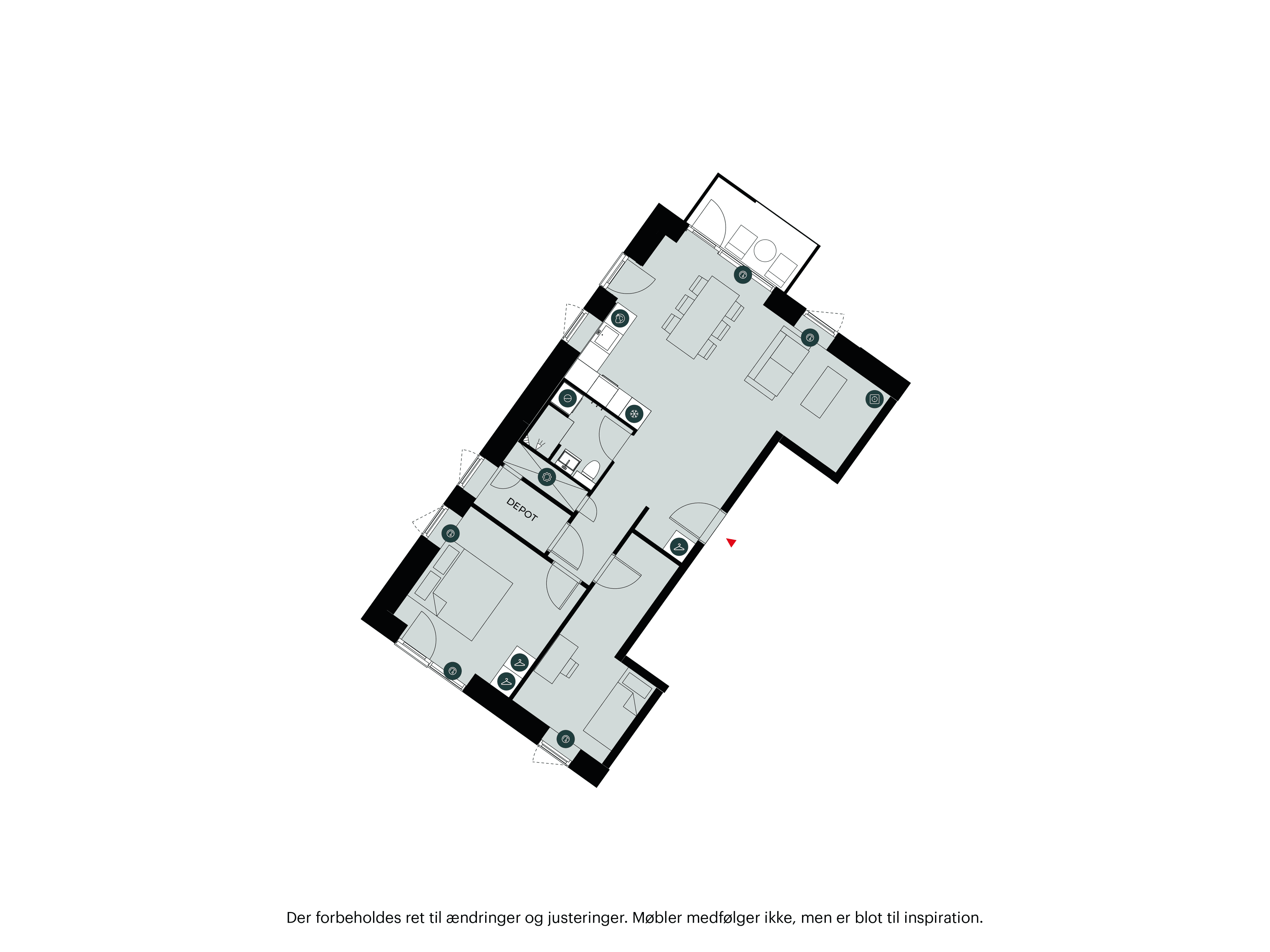 Studiestrædet 5, 4. tv. 3400, Hillerød billede 6