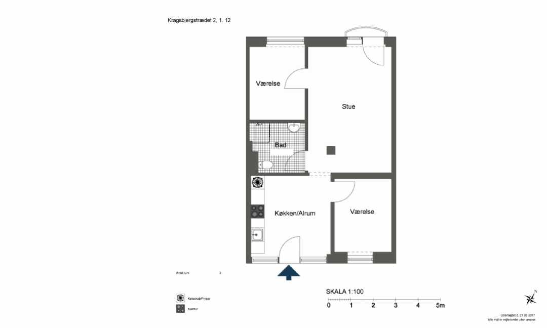 Kragsbjergstrædet 2, 1. 12, Kragsbjergstrædet 2-18 billede 3