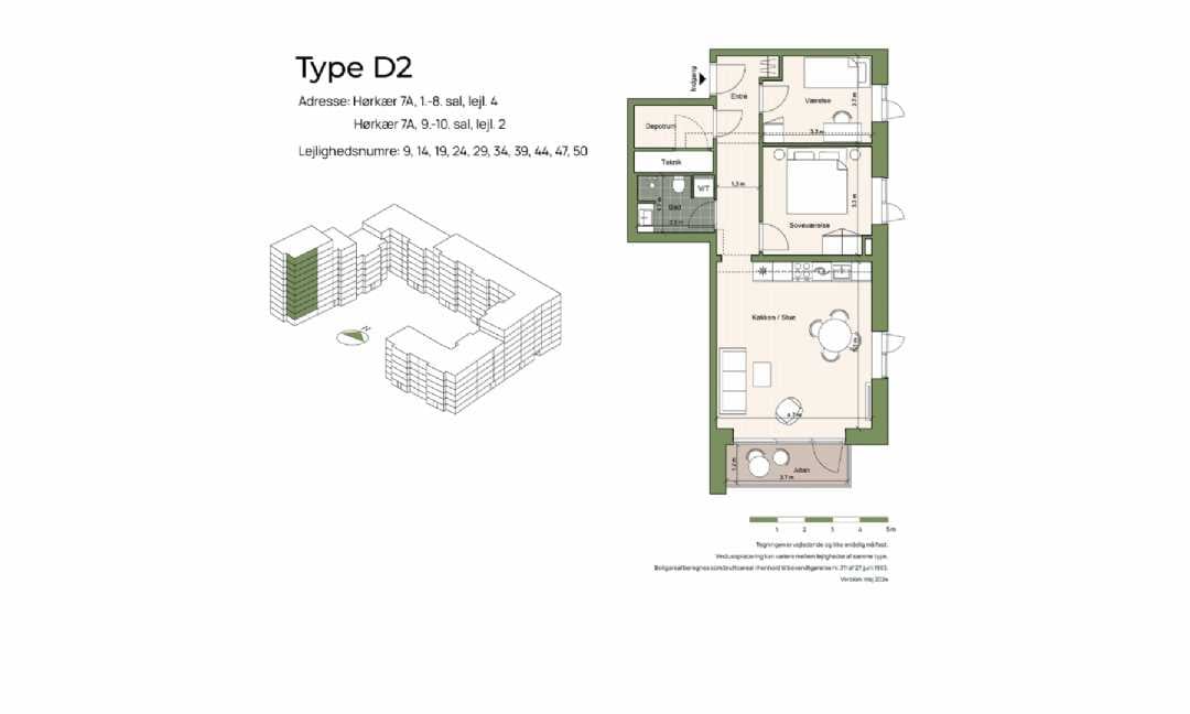 3-room apartment in Herlev image 3